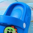 thumbnail image 6 of Ulanda Kids Summer Clogs Boys Girls Slide Sandals Adjustable Toddler Indoor Outdoor Slippers Children Beach Pool Shoes (Blue, 11), 6 of 8