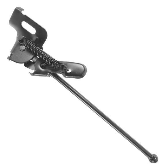 CIMAXIC Lightweight Black Metal Bike Kickstand with Simple Design for Easy Use and Stable Parking