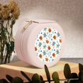 thumbnail image 6 of Naloa Various Turtle Round Jewelry Box, Travel Jewelry Organizer, 3.9 x 3.9 x 2in Jewelry Storage Box for Women-Pink, 6 of 7