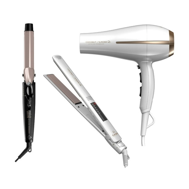 Combo Secadora, Rizadora y Plancha Italy Chía y Coco