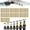 M3M4M5M6M8M10M12, variant on Rivet Nut Tool Kit, M3-M12 Metric Carbon Steel Mandrels and Rivet Nuts Set, Threaded Insert Kit for Automotive Metal Fabrication DIY Projects