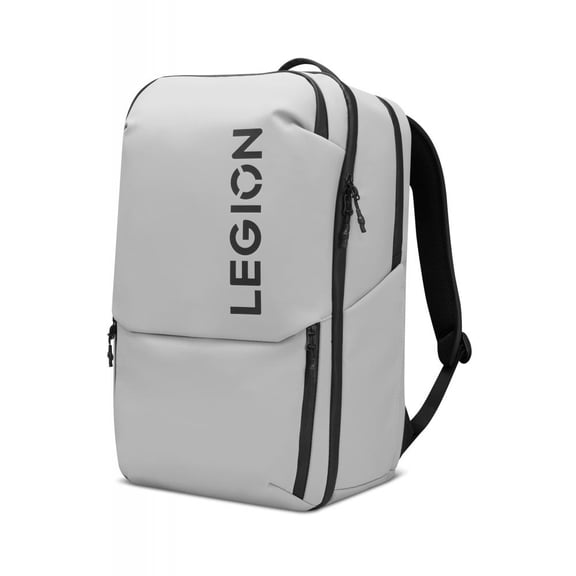 Lenovo Legion GB800 17" Gaming Backpack Light Gray - Fits up to all Legion 16" & LOQ 17" laptops - 21L Storage Capacity - Water-resistant PU Coating - Ergonomic Shoulder Straps - Dedicated Laptop &...
