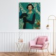 thumbnail image 3 of Stupell Industries Art Deco Vintage Peacock Poise Canvas Art, 24 x 30, by A Barefoot Stylist, 3 of 8