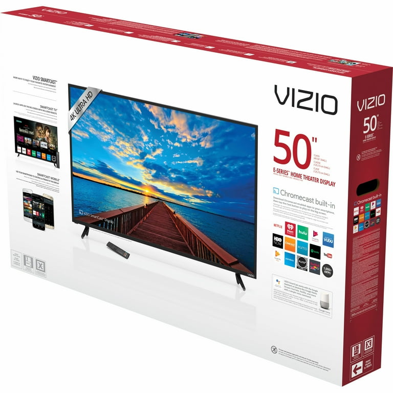 VIZIO SmartCast E50-E1 4K UHD Chromecast Display, 16:9 - Walmart.com