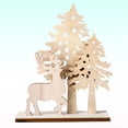 thumbnail image 2 of Gymnture christmas Christmas Deer Tree 3D Puzzle DIY Home Party Decor, 2 of 10