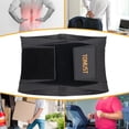 thumbnail image 5 of TOMUST - Faja lumbar transpirable para aliviar el dolor lumbar, la recuperación, la ciática, la escoliosis, la hernia discal y levantar objetos. Con correas ajustables dobles para hombre y mujer, XL, 5 of 5
