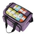 thumbnail image 3 of facefd 600D Oxford Cloth Wool Knitting Yarn Needle Large Capacity Storage Bag Organizer, 3 of 6
