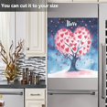 thumbnail image 6 of BZSMCE Dishwasher Magnet Cover Magnetic Sticker Creatively Heartfelt Love Printed 23"x26", 6 of 6
