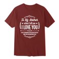 thumbnail image 4 of TechWave Fête des Mères Petit T-Shirt de Travail Doux pour Hommes "When I Tell You" Col Rond Manches Courtes, 4 of 4
