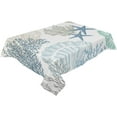 thumbnail image 1 of Starfish Ocean Coral Shell Tablecloth Rectangle Round Table Cloth 60x84 Inch, Geometric Abstract Indoor or Outdoor Tablecloth, Waterproof Polyester Table Cover for Party Holiday Picnic Decoration, 1 of 6