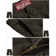thumbnail image 5 of Matchstick Men's Cotton Plain Slim Fit Cargo Shorts, 5 of 7