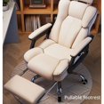 thumbnail image 3 of Ergonomic Office Chair Adjustable Desk Chair Swivel Task Chair with Lumbar Support Movable Computer Desk with Footrest Headrest My Lux Decor Round, 3 of 9