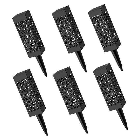 TopLLC Solar Lights Outdoor Hollow Light Garden Decoration Light Light Light Solar Powered Waterproof LED Lamp Garden Lights for Yard Patio Lawn