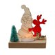 thumbnail image 1 of Portavelas de Madera, Portavelas Votivas, Portavelas de Té, Candelabros para La Repisa Del Hogar, Mesa de Comedor, Decoración de Chimenea Soledad portavelas candelita, 1 of 6