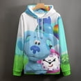 thumbnail image 4 of Unisex Blue'S Clues Hoodies 3D Printed Pullover Hooded Sweatshirt with Pocket for Mens Womens, 4 of 8