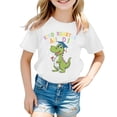thumbnail image 3 of Hiijoy Big Girls Graduation Graphic Tee Short Sleeve Crewneck T-Shirt Top, Sizes 3-13, 3 of 3