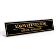thumbnail image 1 of Printtoo Personalized Desk Name Plate Pretty Classic Custom Acrylic Office Desk Name Plate Accessory 2x10 Inches, 1 of 5