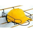 thumbnail image 1 of 5 Pack - Slatwall Cap Holder Multiple Hat Holder Gridwall & Pegboard - Black, 1 of 1