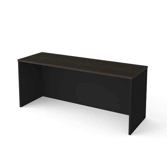 Bestar Pro-Concept Plus 72W Narrow Desk Shell deep grey & black