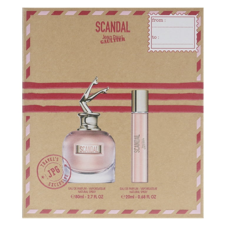 Jean Paul Gaultier Scandal , 2 Pc Gift Set 2.7oz EDP Spray, 0.68oz