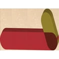 thumbnail image 1 of Ahgly Company Tapis Rectangulaire Rouge Lavable en Machine, 2 Pieds x 3 Pieds, 1 of 7