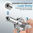 thumbnail image 4 of Manual Electric Pneumatic Grease Machine Nozzle Gear Type High-Pressure Grease Nozzle Double Handle Locking Pliers, 4 of 8