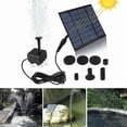 thumbnail image 1 of Floating Fountain Solar-Powered Garden Decoration, Water Circulation Oxygenation Kit with Adjustable Spray Heads (Floating Fountain, Energy Saving)_Perfect Gift, 1 of 5