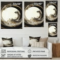 thumbnail image 4 of Designart Gold Glamour Wave I Canvas Wall Art, 4 of 5
