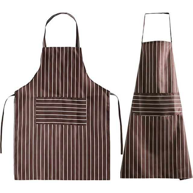 Shisuyan Aprons for Women with Pockets Dirt Proof 2Set 11.8 In X 24.0 In