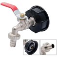 thumbnail image 2 of Ibc Tank Adapter, 1/2" S60x6 Ibc To Ibc Drain Tank Adapter For Oil, Fuel, Water, 2 of 5
