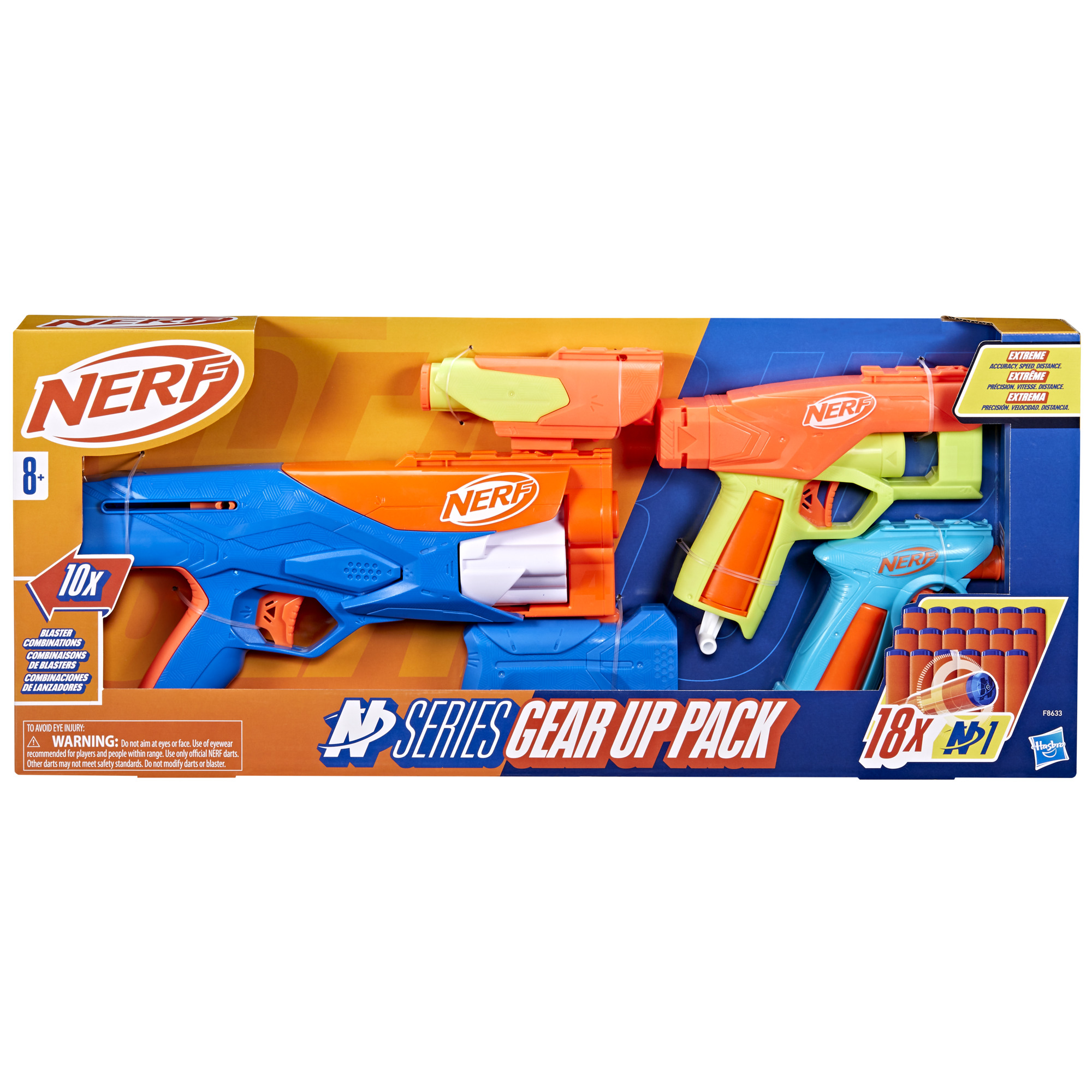 Nerf N Series Gear Up Pack - 3 Blasters photo 6