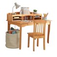 thumbnail image 2 of KidKraft Avalon Wooden Children's Desk with Hutch, Chair and Storage - Natural, 2 of 10