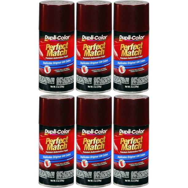 Dupli Color BGM0532 6 PK Dark Garnet Red Metallic General Motors 