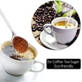 thumbnail image 3 of JUSTDOLIFE 4 cucharas de postre decorativas con notas musicales, cuchara para mezclar, cuchara de café para el hogar, 3 of 8