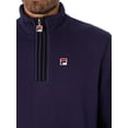 thumbnail image 4 of Fila Taylor 1/2 Zip Sweatshirt, Blue, 4 of 6