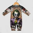 thumbnail image 4 of Jokers Baby Long Sleeve Rompers Footless Jumpsuits One-Piece Outfits for Boys Girls, 4 of 8
