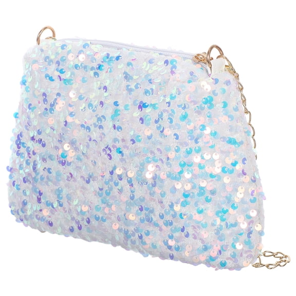 AURARMLET Small Sequin Crossbody Clutch Bag Sparkly Metal Design Perfect for Women’s Events and Parties 1 Set