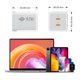 thumbnail image 5 of Cargador KABCON USB C GaN 2 de 67 W para MacBook Pro/Air, color blanco, 5 of 7