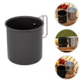 thumbnail image 2 of Miangastore Camping Cup Black 1Pack 3.14X3.14X2.95in, 2 of 9