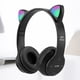 thumbnail image 3 of Gaming Headset Cat Ear Over-Ear Auriculares Stereo Bass para PC Teléfono (Negro) Ehuebsd Para estrenar, 3 of 6