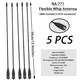 thumbnail image 1 of NA-771 antena de látigo suave Original Nagoya VHF UHF SMA-hembra Quansheng UV-K5(8) Walkie Talkie antena de alta ganancia para Radio UV-5R, 1 of 5