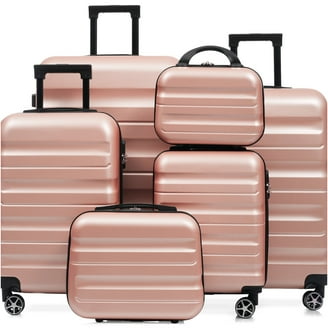 Kathy Van Zeeland 28 Inch Lightweight Croco PVC Luggage