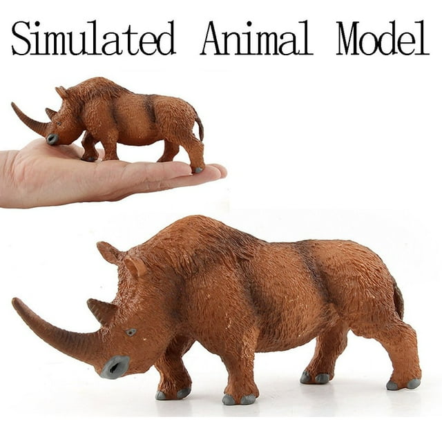 Jouet Éducatif pour Enfants Casse-Tête Simulation Modèle d'Animal à Poils Longs