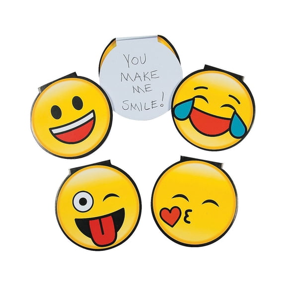 Fun Express - Emoji Notepad - Stationery - Notepads - Notepads - 24 Pieces