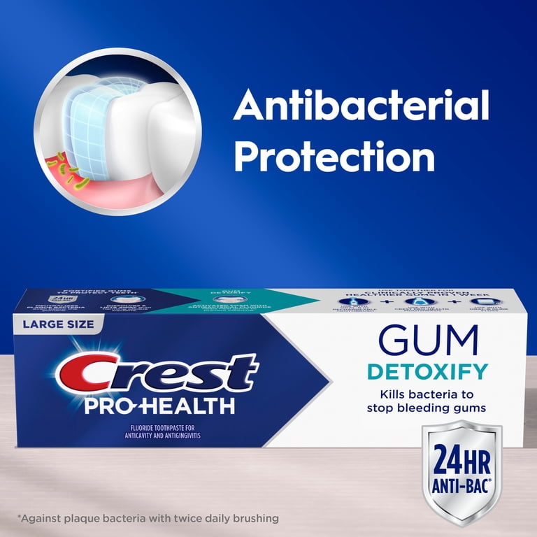 Crest Pro-Health Gum Detoxify Deep Clean Toothpaste 4.8 oz, Pack