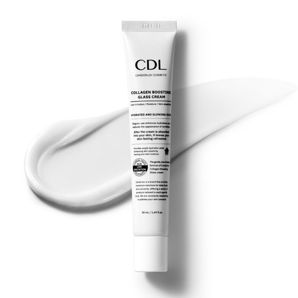 CANDORLOV Crema de vidrio potenciadora de colágeno Piel brillante coreana Hidratación profunda para 72 horas Elasticidad instantánea Mejorar PDRN Granada Ácido hialurónico Cuidado de la piel coreano 1