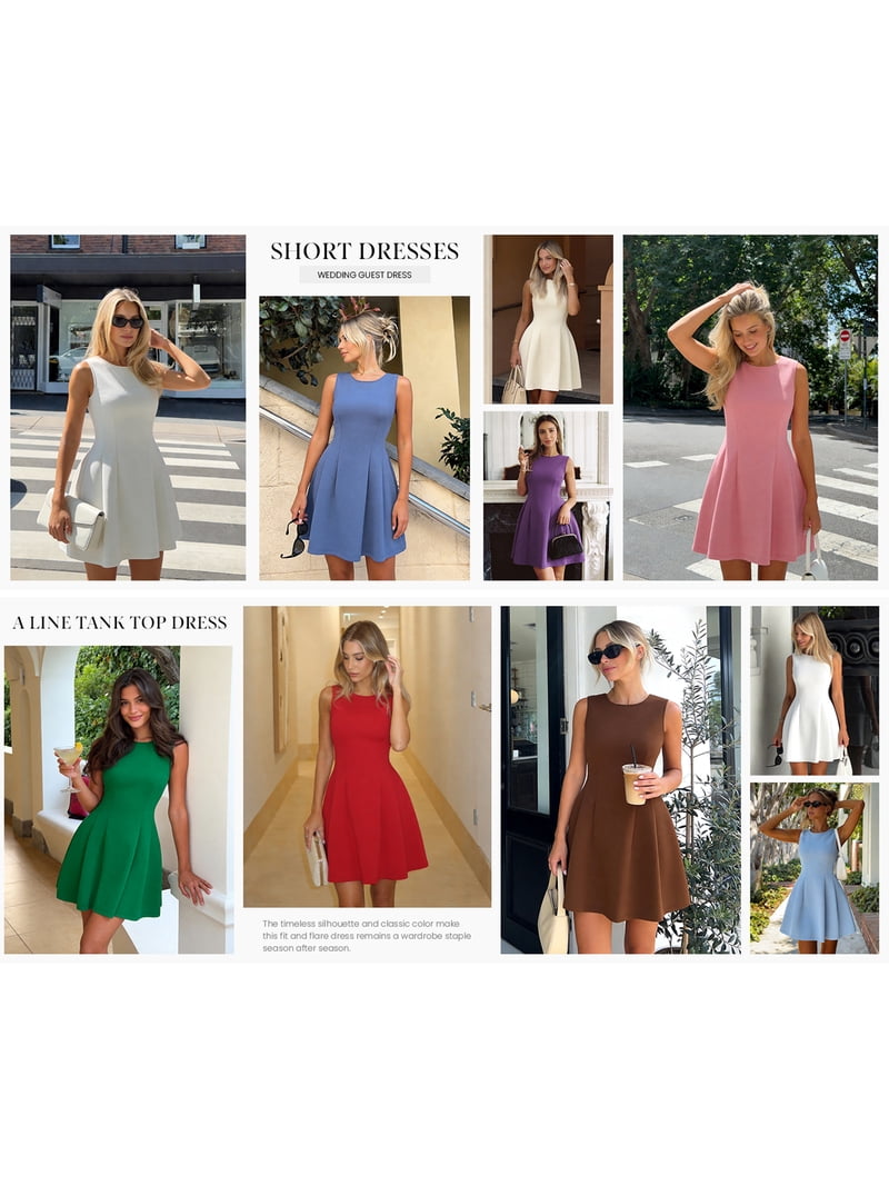 business casual summer dresses Work handbag for a professional look Prettygarden Summer Dresses for Women