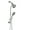 Chrome#2, variant on Freestanding Tub Filler High Pressure Shower Heads 6 Spray Mode, Magnetic Shower Head for Bathroom, Matte Black Handheld Shower with 60 inch Stainless Steel Hose,Freestanding Bathtub Faucet