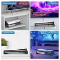 thumbnail image 5 of TSV Horizontal Stand Fit for PS5 Slim Disc & Digital Editions Console, Desktop Display Storage Base Stand Fit for Playstation 5 Slim Console, 5 of 6