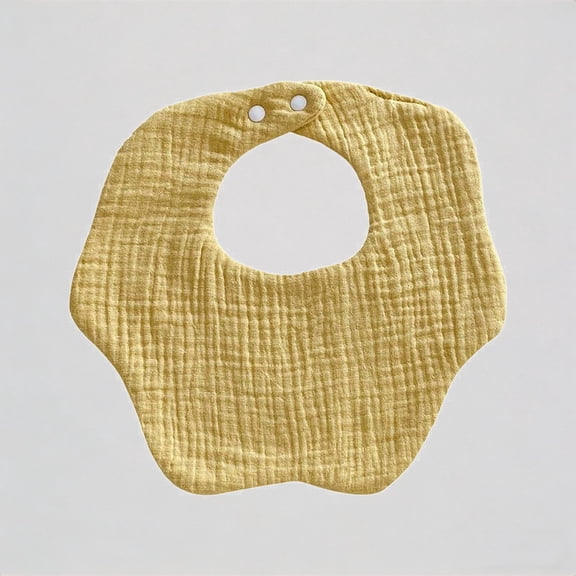 Krdevn Soft Absorbent Baby Bibs Burp Cloths Gentle On Skin Feeding Bibs for Daily Use Outdoors Travel Lightweight Breathable,0-1 Years